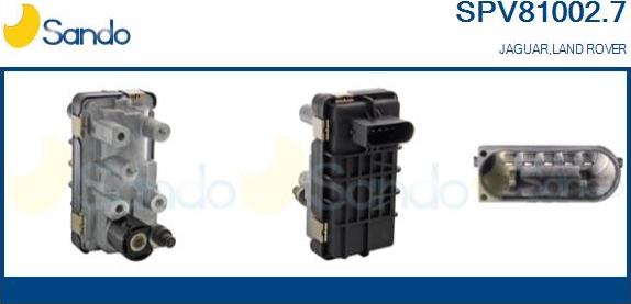 Sando SPV81002.7 - Клапан регулювання тиск наддуву autozip.com.ua