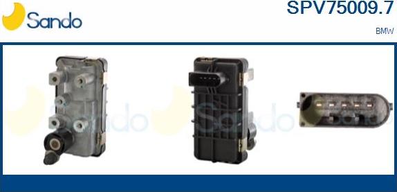 Sando SPV75009.7 - Клапан регулювання тиск наддуву autozip.com.ua