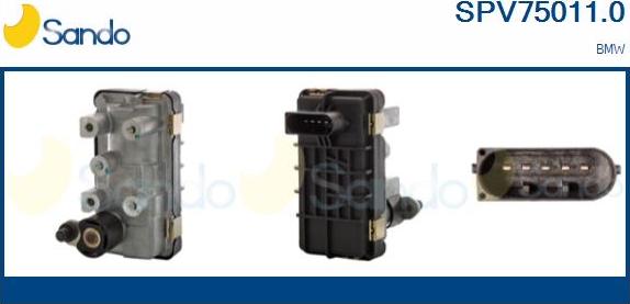 Sando SPV75011.0 - Клапан регулювання тиск наддуву autozip.com.ua
