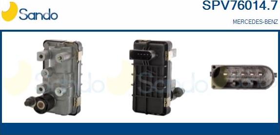 Sando SPV76014.7 - Клапан регулювання тиск наддуву autozip.com.ua