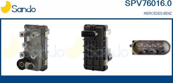 Sando SPV76016.0 - Клапан регулювання тиск наддуву autozip.com.ua