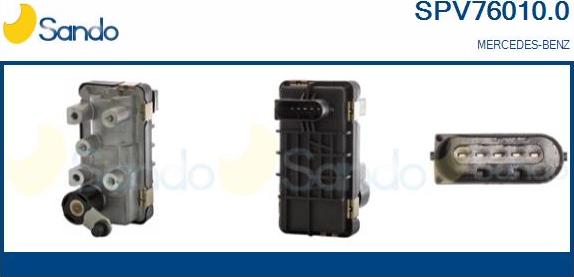 Sando SPV76010.0 - Клапан регулювання тиск наддуву autozip.com.ua