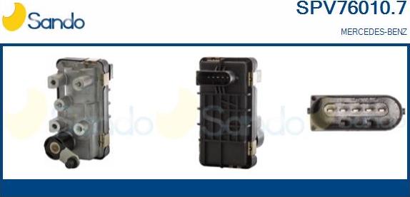 Sando SPV76010.7 - Клапан регулювання тиск наддуву autozip.com.ua