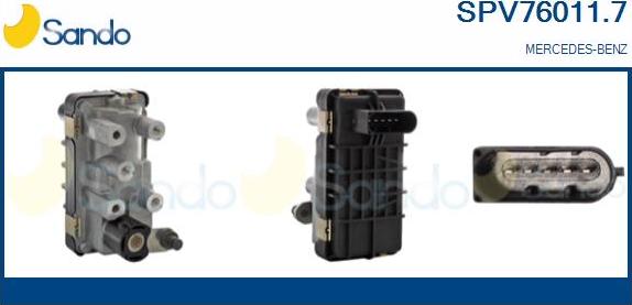 Sando SPV76011.7 - Клапан регулювання тиск наддуву autozip.com.ua