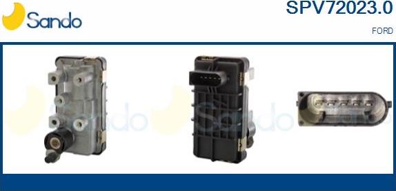 Sando SPV72023.0 - Клапан регулювання тиск наддуву autozip.com.ua