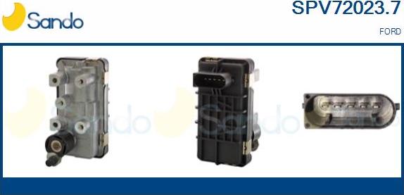 Sando SPV72023.7 - Клапан регулювання тиск наддуву autozip.com.ua