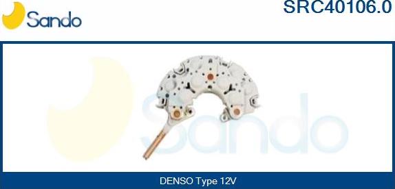 Sando SRC40106.0 - Випрямляч, генератор autozip.com.ua