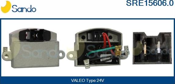 Sando SRE15606.0 - Регулятор напруги генератора autozip.com.ua