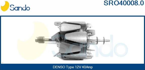 Sando SRO40008.0 - Ротор, генератор autozip.com.ua