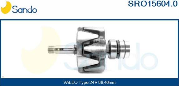 Sando SRO15604.0 - Ротор, генератор autozip.com.ua