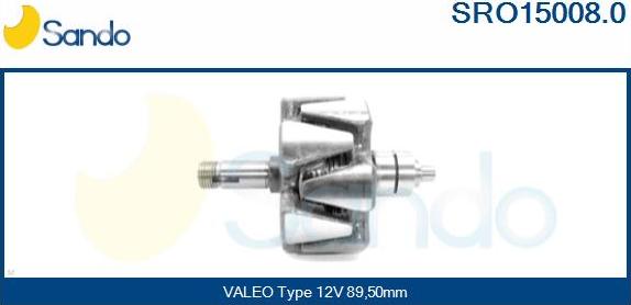 Sando SRO15008.0 - Ротор, генератор autozip.com.ua