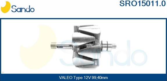 Sando SRO15011.0 - Ротор, генератор autozip.com.ua