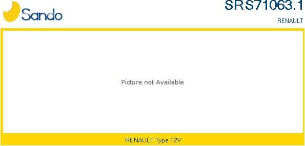 Sando SRS71063.1 - Опір, реле, вентилятор салону autozip.com.ua