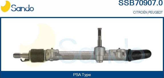 Sando SSB70907.0 - Рульовий механізм, рейка autozip.com.ua