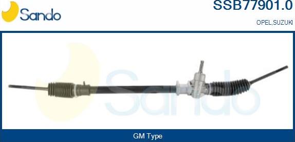 Sando SSB77901.0 - Рульовий механізм, рейка autozip.com.ua