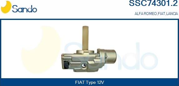 Sando SSC74301.2 - Рульова колонка autozip.com.ua