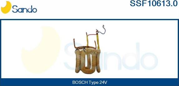 Sando SSF10613.0 - Обмотка збудження, стартер autozip.com.ua