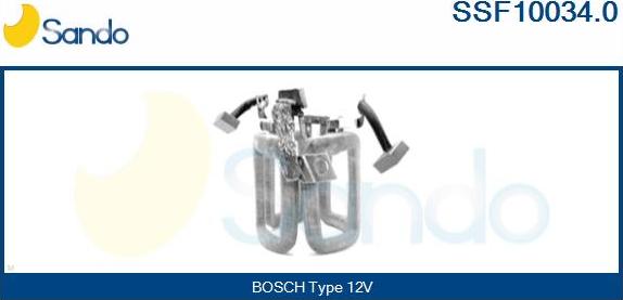 Sando SSF10034.0 - Обмотка збудження, стартер autozip.com.ua