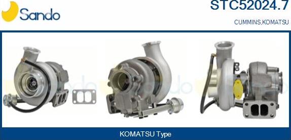 Sando STC52024.7 - Компресор, наддув autozip.com.ua