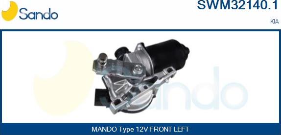 Sando SWM32140.1 - Двигун склоочисника autozip.com.ua
