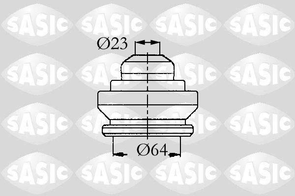 Sasic 9004625 - Пильник, приводний вал autozip.com.ua