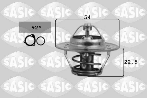 Sasic 9000068 - Термостат, охолоджуюча рідина autozip.com.ua