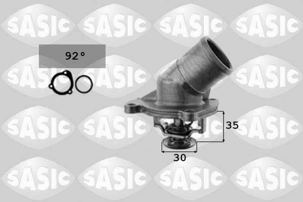 Sasic 9000121 - Термостат, охолоджуюча рідина autozip.com.ua