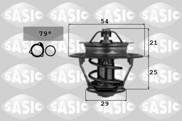 Sasic 9000361 - Термостат, охолоджуюча рідина autozip.com.ua