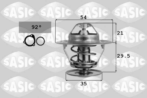 Sasic 9000388 - Термостат, охолоджуюча рідина autozip.com.ua