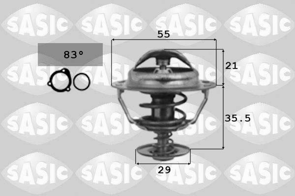 Sasic 9000331 - Термостат, охолоджуюча рідина autozip.com.ua