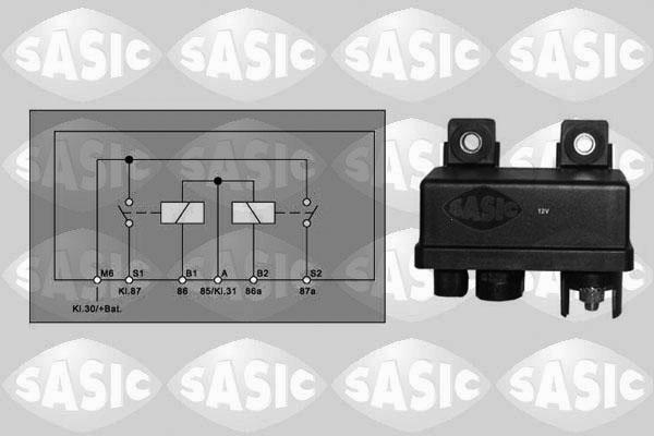 Sasic 9314005 - Реле, система розжарювання autozip.com.ua