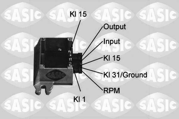 Sasic 9244001 - Блок керування, система запалювання autozip.com.ua