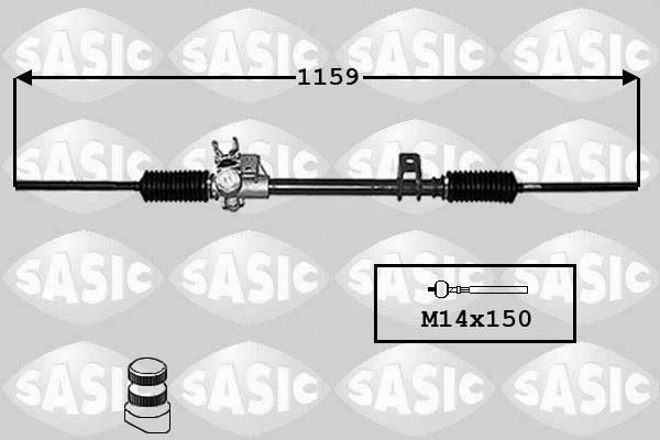 Sasic 4006010B - Рульовий механізм, рейка autozip.com.ua