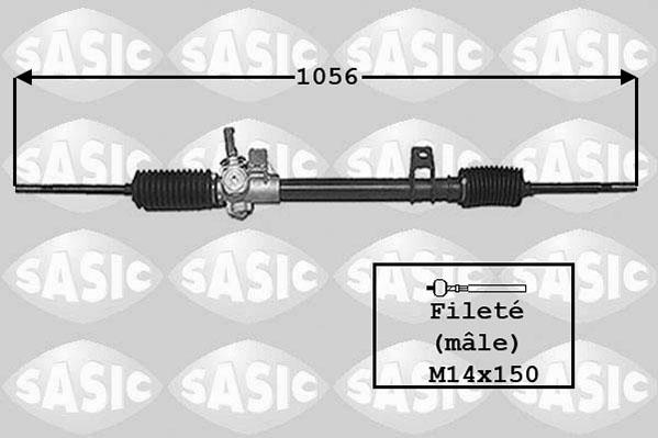 Sasic 4006013B - Рульовий механізм, рейка autozip.com.ua