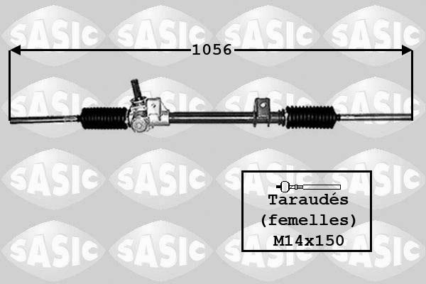 Sasic 4006012 - Рульовий механізм, рейка autozip.com.ua