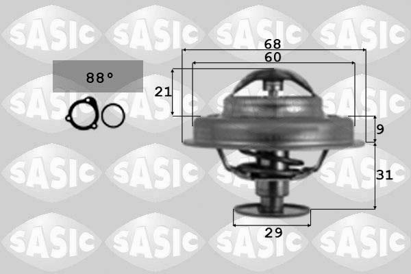 Sasic 4000359 - Термостат, охолоджуюча рідина autozip.com.ua