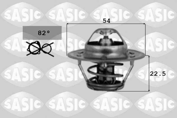 Sasic 4000358 - Термостат, охолоджуюча рідина autozip.com.ua