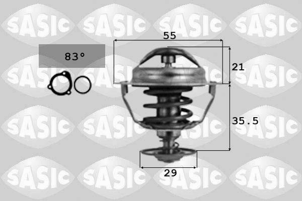 Sasic 4000365 - Термостат, охолоджуюча рідина autozip.com.ua