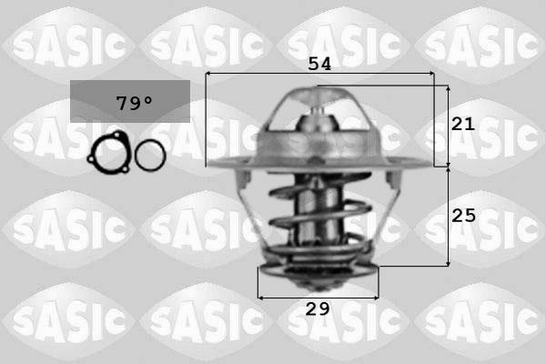Sasic 4000366 - Термостат, охолоджуюча рідина autozip.com.ua
