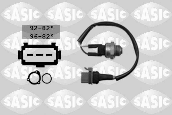 Sasic 4000212 - Термовимикач, вентилятор радіатора / кондиціонера autozip.com.ua