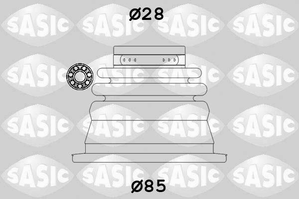 Sasic 4003451 - Пильник, приводний вал autozip.com.ua