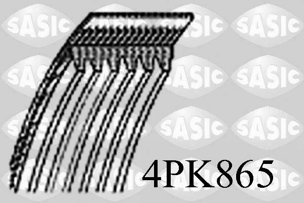 Sasic 4PK865 - Поліклиновий ремінь autozip.com.ua