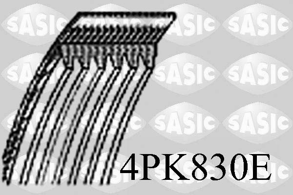 Sasic 4PK830E - Поліклиновий ремінь autozip.com.ua