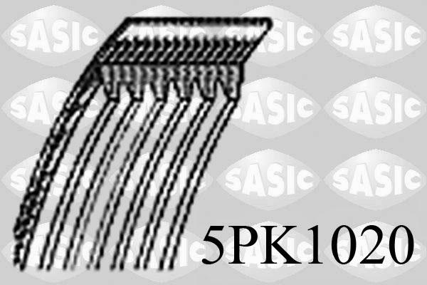 Sasic 5PK1020 - Поліклиновий ремінь autozip.com.ua