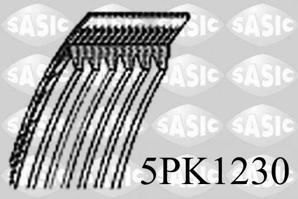 Sasic 5PK1230 - Поліклиновий ремінь autozip.com.ua