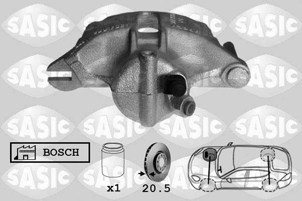 Sasic 6504003 - Гальмівний супорт autozip.com.ua