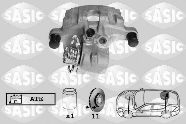 Sasic 6504019 - Гальмівний супорт autozip.com.ua