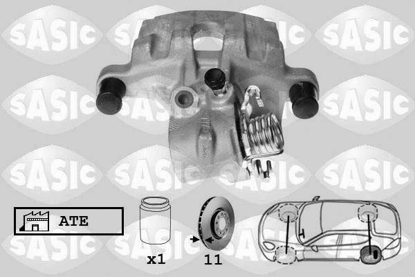 Sasic 6504018 - Гальмівний супорт autozip.com.ua