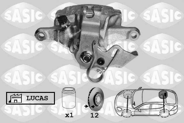 Sasic 6504033 - Гальмівний супорт autozip.com.ua