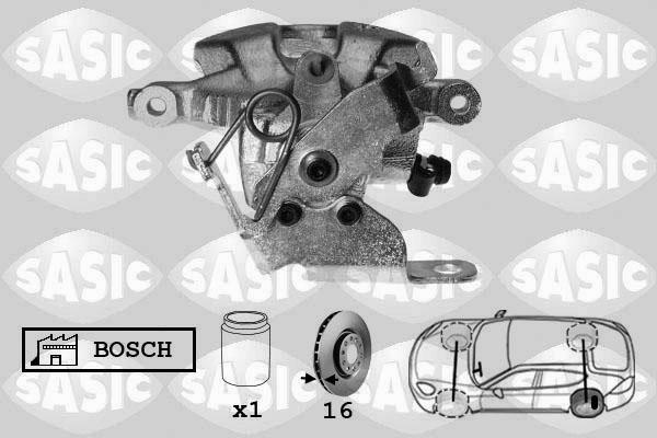 Sasic 6506098 - Гальмівний супорт autozip.com.ua